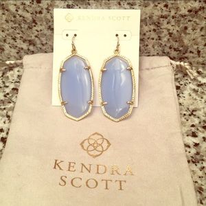 Beautiful dusty blue Danielle earrings